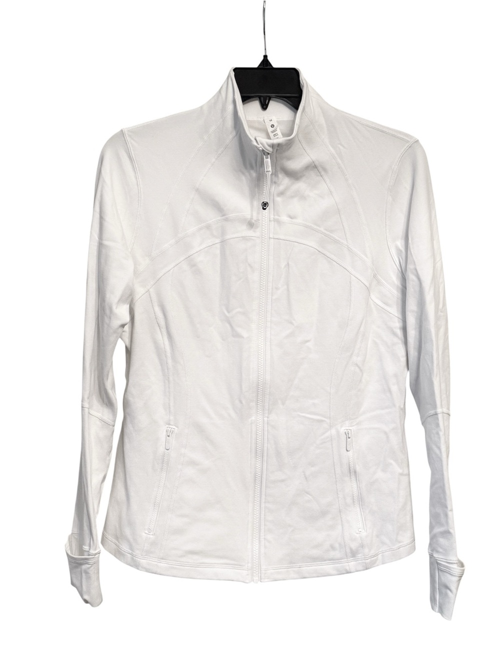 lululemon athletica Women’s White Full-Zip Athletic Jacket